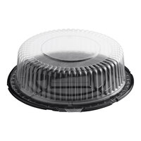 Choice 10" Low Dome Cake Display Container with Clear Dome Lid