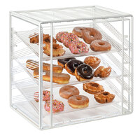 Cal-Mil 4112-15 Portland White 3-Tier Bakery Display Case - 19 1/2 inch x 14 1/2 inch x 20 1/2 inch