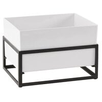 Cal-Mil 22020-10-13 Monterey 12 1/4 inch x 9 1/2 inch x 8 1/2 inch Ice Housing with White Melamine Pan