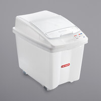 Araven 00919 21 Gallon / 335 Cup Light-Duty Mobile Ingredient Bin with Sliding Lid