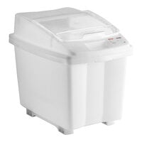 Araven 00919 21 Gallon / 335 Cup Light-Duty Mobile Ingredient Bin with Sliding Lid