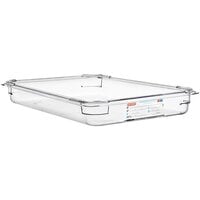 Araven 09826 Full Size Clear Polycarbonate Food Pan - 2 1/2" Deep