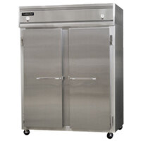 Continental Refrigerator 2RFENSS 57 inch Solid Door Extra-Wide Dual Temperature Reach-In Refrigerator / Freezer
