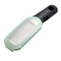 OXO 11273000 Good Grips 7 inch Etched Stainless Steel Ginger and Garlic Grater with Non-Slip Handle