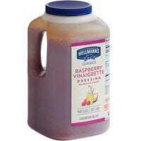 Hellmann's 1 Gallon Raspberry Vinaigrette Dressing - 4/Case