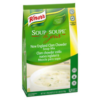 Knorr 27 oz. Soup du Jour Clam Chowder Soup Mix - 4/Case