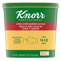 Knorr 1.06 lb. Chili Con Queso Dip Mix - 6/Case