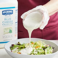 Hellmann's 1 Gallon Chunky Blue Cheese Dressing - 4/Case