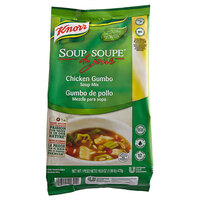Knorr 16.9 oz. Soup du Jour Chicken Gumbo Soup Mix - 4/Case
