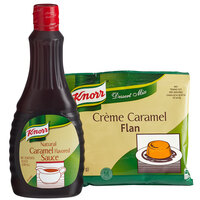 Knorr 8 oz. Cream Caramel Flan Mix - 6/Case
