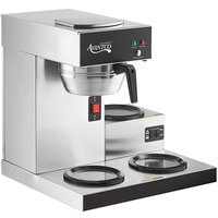 Avantco CMA3L Automatic Coffee Maker with 3 Lower Decanter Warmers - 120V, 1650W