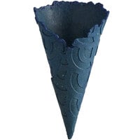 The Konery Salted Blue Corn Waffle Cones - 144/Case