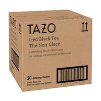 Tazo 1 Gallon Black Iced Tea Filter Bags - 20/Case