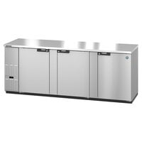 Hoshizaki BB95-S 95 1/2" Stainless Steel Back Bar Refrigerator