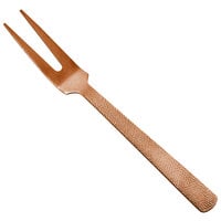 American Metalcraft BVHF10 10" Hammered Bronze Vintage Cold Meat Fork