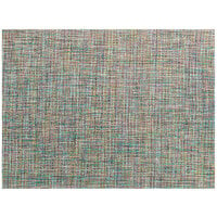 Front of the House XPM128BLV83 Metroweave 16" x 12" Taffy Twill Woven Vinyl Rectangle Placemat - 12/Pack