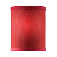 Hollowick 397CR Crimson Drum Candlestick Shade