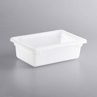 Vigor 18 inch x 12 inch x 6 inch White Polyethylene Food Storage Box