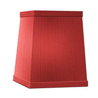 Hollowick 393CR Crimson Tapered Square Shade