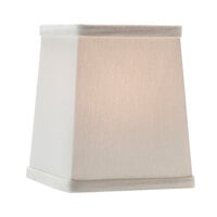 Hollowick 393I Ivory Tapered Square Shade