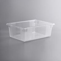 Vigor 26 inch x 18 inch x 9 inch Clear Polycarbonate Food Storage Box