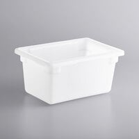 Vigor 18 inch x 12 inch x 9 inch White Polyethylene Food Storage Box