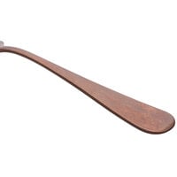 Sola FM582 Baguette Vintage Copper 5 3/4 inch 18/10 Stainless Steel Extra Heavy Weight Teaspoon by Arc Cardinal   - 12/Case