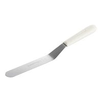 Dexter-Russell 19963 Sani-Safe 8 inch Blade Offset Baking / Icing Spatula with Plastic Handle