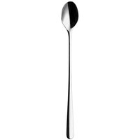 Sola MB274 Cloud 7 3/4 inch 18/10 Stainless Steel Extra Heavy Weight Iced Tea Spoon by Arc Cardinal - 12/Case