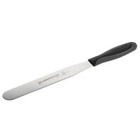 Dexter-Russell 29713 V-Lo 8 inch Blade Straight Baking / Icing Spatula with Rubber Handle