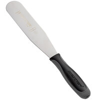 Dexter-Russell 29703 V-Lo 6 1/2 inch Blade Straight Baking / Icing Spatula with Rubber Handle