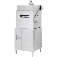 Champion DH6000 Door-Type High Temperature Dishwashing Machine with Booster - 208-240V; 1 Phase