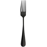 Sola MB250 Baguette Vintage Black 7 1/8" 18/10 Stainless Steel Extra Heavy Weight Dessert Fork by Arc Cardinal - 12/Case