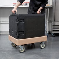 Cambro CD300 Coffee Beige Camdolly for Cambro Camtainers and Camcarriers