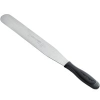 Dexter-Russell 29723 V-Lo 10 inch Blade Straight Baking / Icing Spatula with Rubber Handle