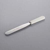 Dexter-Russell 17413 Sani-Safe 6 inch Blade Straight Baking / Icing Spatula with Plastic Handle