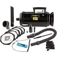 MetroVac DV-2-ESD1 Datavac Anti-Static Handheld Canister Vacuum Cleaner / Blower with Attachment Kit and Carrying Case - 1.17 hp