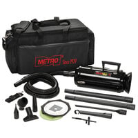 MetroVac MDV-2TCA Datavac Pro Series Handheld Toner Vacuum Cleaner with Attachment Kit and Carrying Case - 1.17 hp