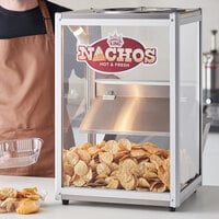 Lyxhouse Commerical Chips Warmer Restaurant Nachos Machine Restaurant Chip Display Cabinet with A Chip Scoop