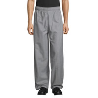 Uncommon Threads 4005C Unisex Houndstooth Customizable Classic Chef Pants - XL