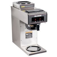 Bunn 13300.0002 VP17-2 SS Low Profile Pourover Coffee Brewer with 2 Warmers