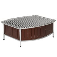 Vollrath 4667570 Brown Large Buffet Station with Wire Grill