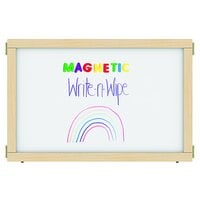 KYDZ Suite 1512JCTMG 36 1/2 inch x 24 1/2 inch T-Height Magnetic Write-n-Wipe Panel