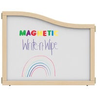 KYDZ Suite 1521JCTMG 36 1/2 inch x 29 1/2 inch E-Height / T-Height Magnetic Write-N-Wipe Cascade Panel