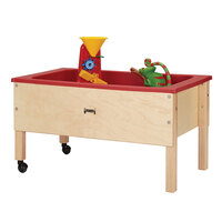 Jonti-Craft Baltic Birch 2867JC 36 1/2 inch x 23 inch x 20 inch Toddler-Height Mobile Wood Space Saver Sensory Table