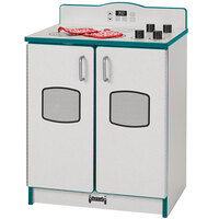 Rainbow Accents 2409JCWW005 Culinary Creations 20 inch x 15 inch x 27 inch Teal TRUEdge Freckled-Gray Kitchen Stove