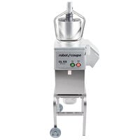 Robot Coupe CL55 Pusher Full Moon Continuous Feed Food Processor with 2 Discs - 2 1/2 hp