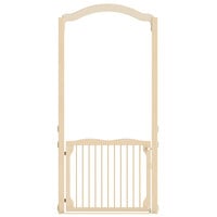 KYDZ Suite 1553JC 39 1/2 inch x 5 inch x 84 inch E-/A-Height Welcome Gate with Tall Arch