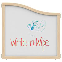 KYDZ Suite 1521JCAWW 36 1/2 inch x 35 1/2 inch E-Height / A-Height Write-N-Wipe Cascade Panel