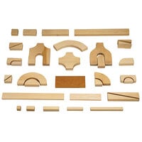 Jonti-Craft Baltic Birch 2641JC Children's Intermediate 170-Piece Hardwood Unit Block Set